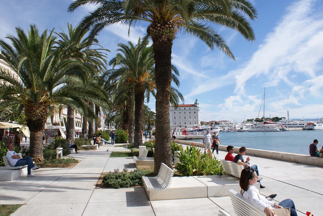 A Quiet Apartment With Balcony In Split Exteriör bild