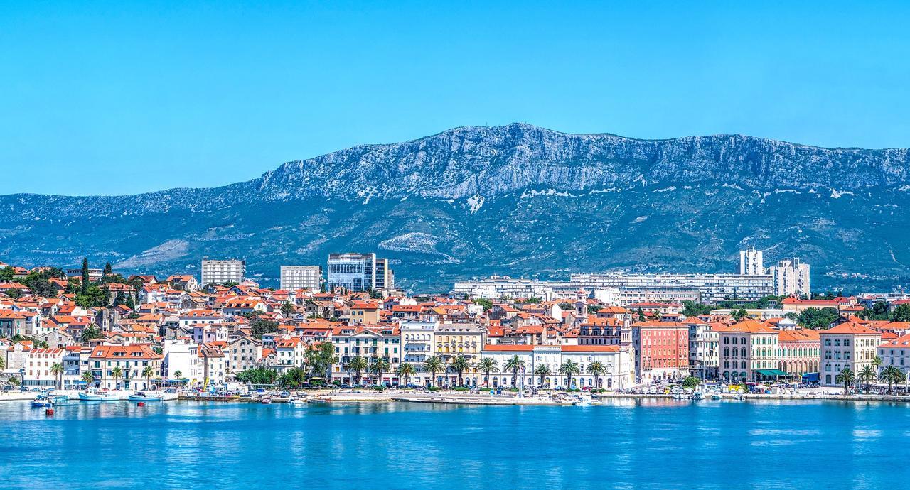 A Quiet Apartment With Balcony In Split Exteriör bild