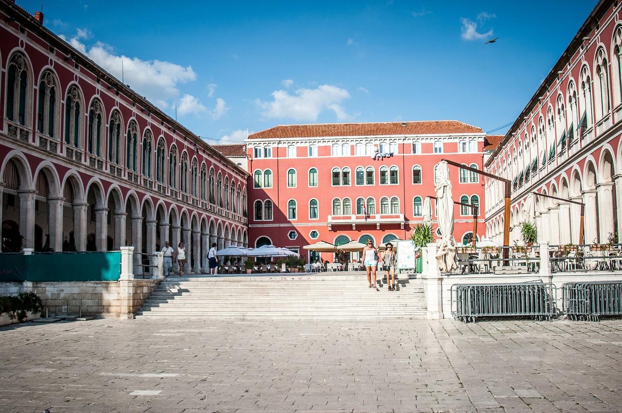 A Quiet Apartment With Balcony In Split Exteriör bild